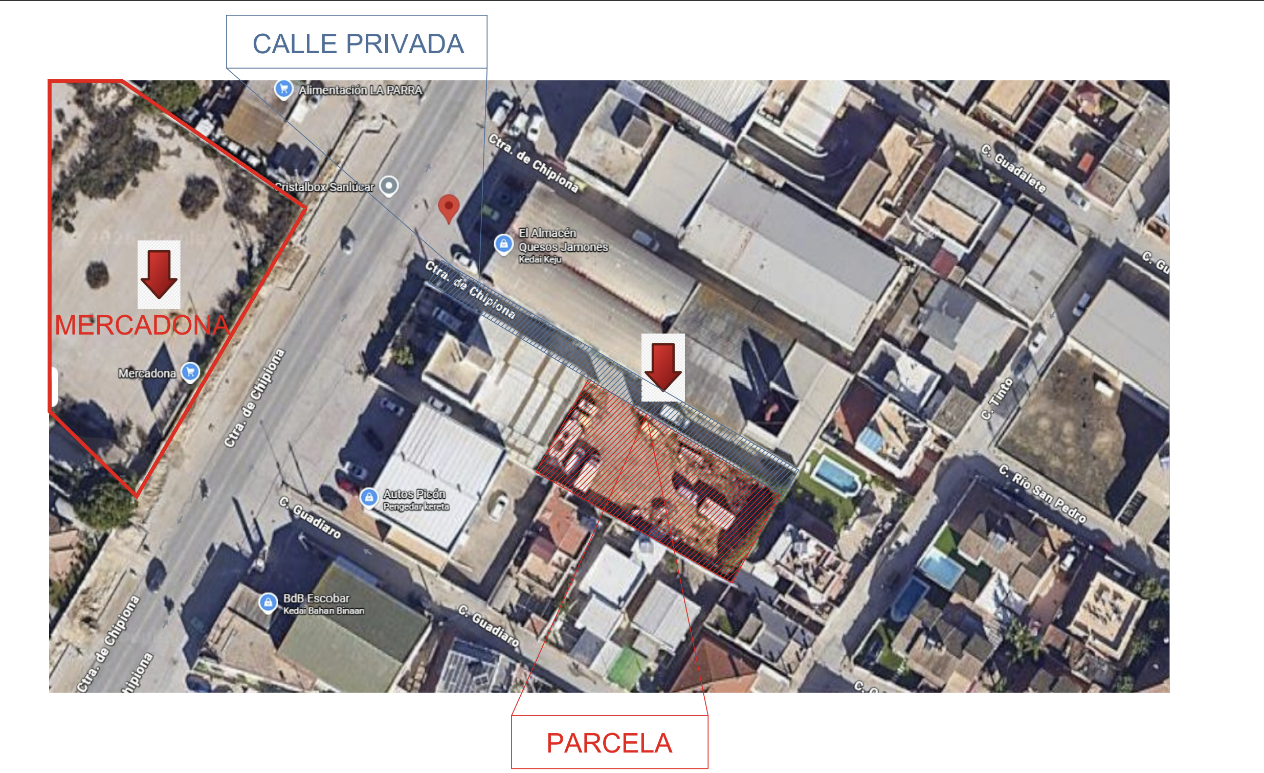 Ubicación de Residencial Luz Dehesilla en Sanlúcar de Barrameda — Imagen 1