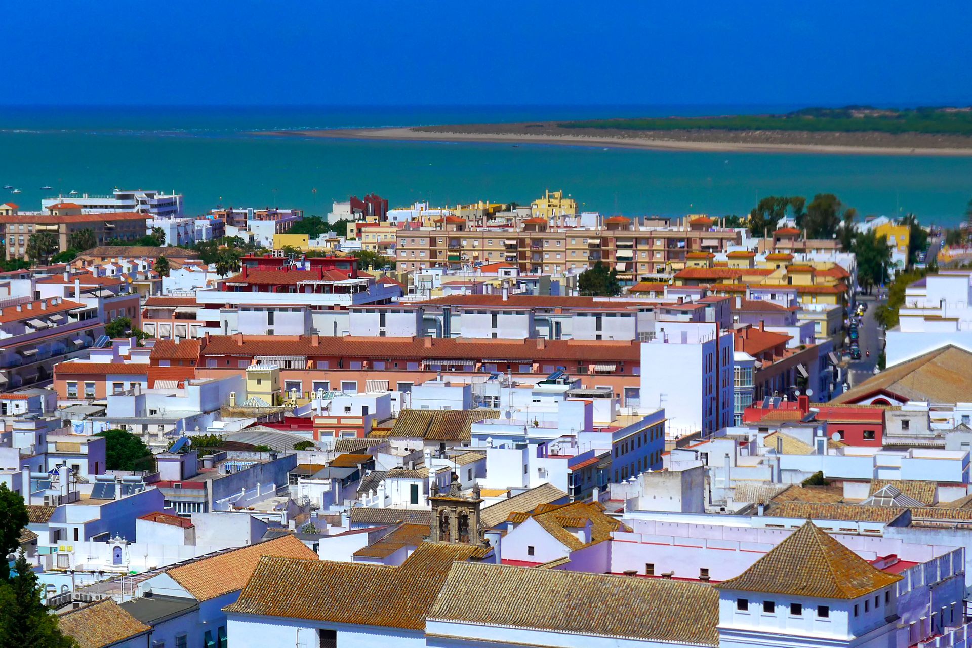Vista panorámica de Sanlúcar de Barrameda