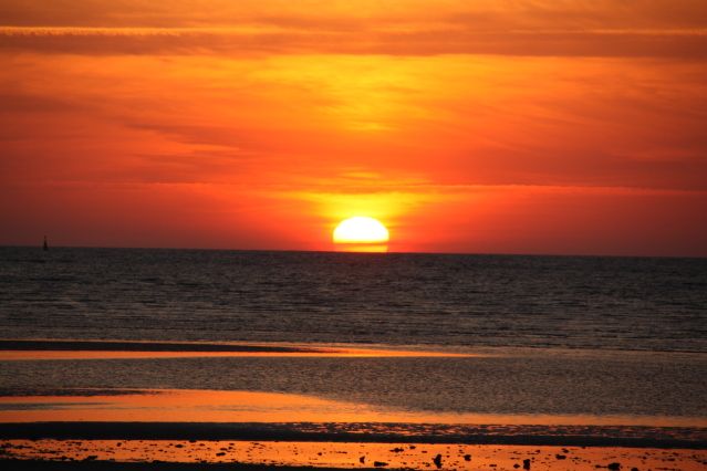 Atardecer en Sanlúcar de Barrameda